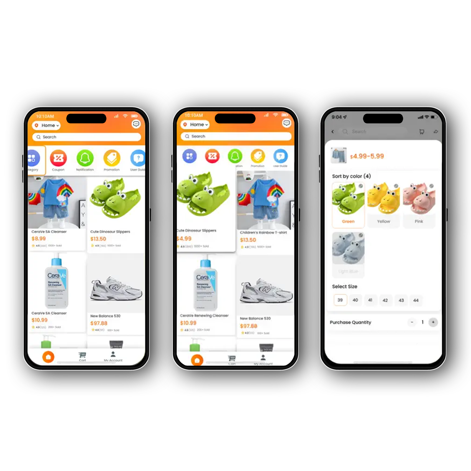 Kids Fashion E-Commerce App Project
