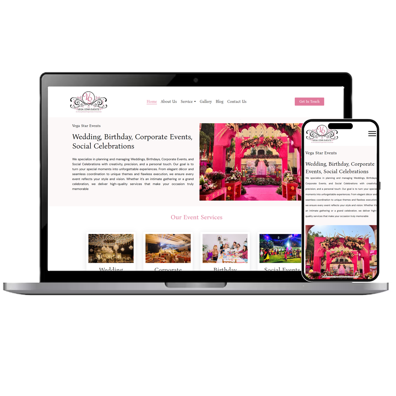 Event Management Website Project