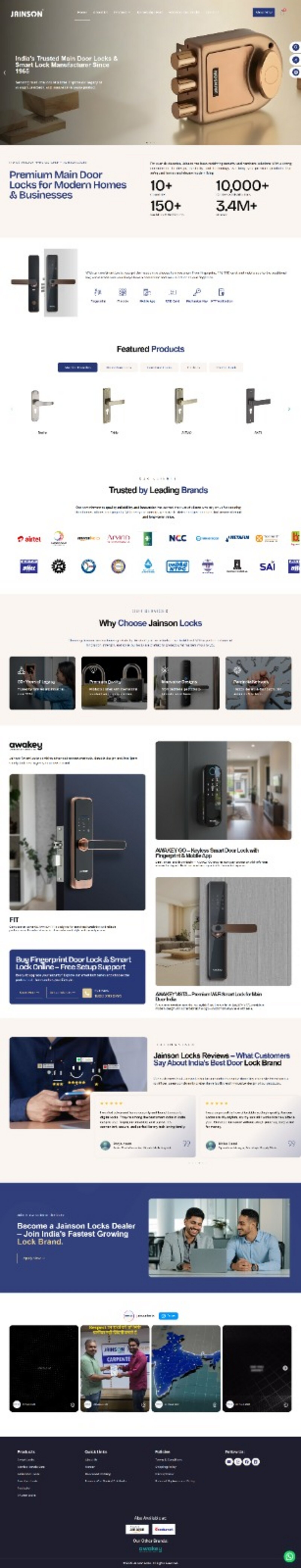 Jainson Locks Website Project
