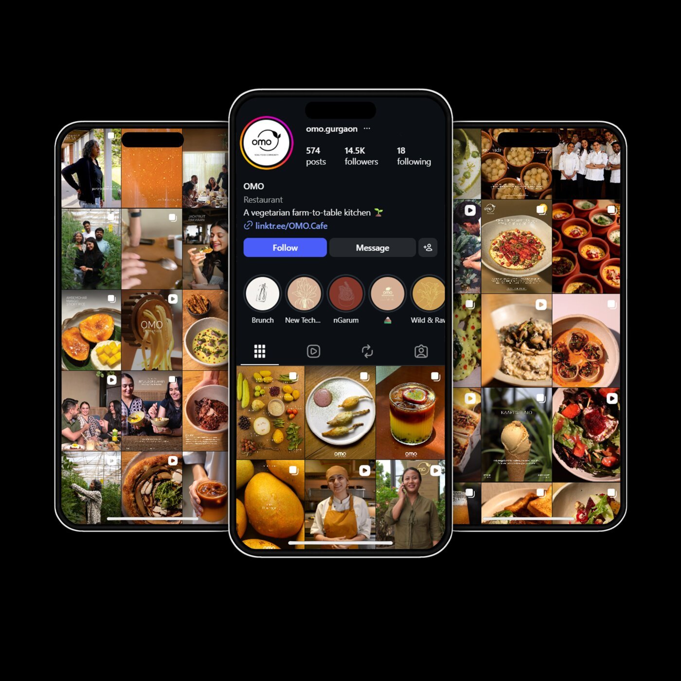 OMO Cafe Social Media Management